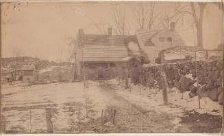 Snow Scene with House